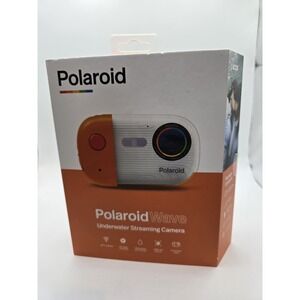 Polaroid Wave Underwater Streaming WiFI Memory Card Waterproof Camera - Orange